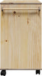 vidaXL - Keukentrolley - OTTA - 59x45x80 - cm - massief - grenenhout