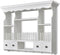 vidaXL - Keukenwandkast - hout - wit
