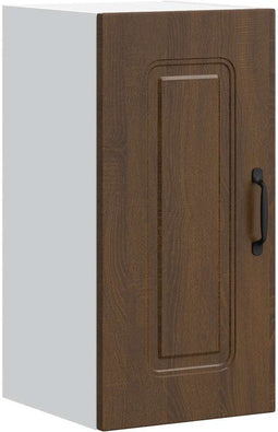 vidaXL - Keukenwandkast - Kalmar - bewerkt - hout - bruin - eikenkleur