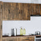 vidaXL - Keukenwandkast - Lucca - bewerkt - hout - gerookt - eikenkleurig