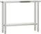 vidaXL - Keukenwerktafel - 110x30x85 - cm - roestvrij - staal