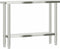 vidaXL - Keukenwerktafel - 110x30x85 - cm - roestvrij - staal
