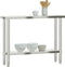 vidaXL - Keukenwerktafel - 110x30x85 - cm - roestvrij - staal