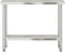 vidaXL - Keukenwerktafel - 110x55x85 - cm - roestvrij - staal