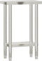 vidaXL - Keukenwerktafel - 55x30x85 - cm - roestvrij - staal