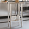 vidaXL - Keukenwerktafel - 55x30x85 - cm - roestvrij - staal