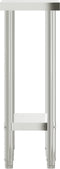 vidaXL - Keukenwerktafel - 55x30x85 - cm - roestvrij - staal