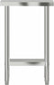 vidaXL - Keukenwerktafel - 55x30x85 - cm - roestvrij - staal