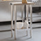 vidaXL - Keukenwerktafel - 55x55x85 - cm - roestvrij - staal