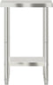 vidaXL - Keukenwerktafel - 55x55x85 - cm - roestvrij - staal