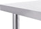 vidaXL - Keukenwerktafel - 60x60x85 - cm - roestvrij - staal