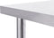vidaXL - Keukenwerktafel - 80x60x85 - cm - roestvrij - staal