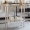 vidaXL - Keukenwerktafel - 82,5x30x85 - cm - roestvrij - staal
