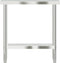 vidaXL - Keukenwerktafel - 82,5x30x85 - cm - roestvrij - staal