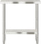 vidaXL - Keukenwerktafel - 82,5x55x85 - cm - roestvrij - staal