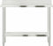 vidaXL - Keukenwerktafel - met - spatscherm - 110x55x93 - cm - roestvrij - staal