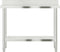 vidaXL - Keukenwerktafel - met - spatscherm - 110x55x93 - cm - roestvrij - staal