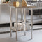 vidaXL - Keukenwerktafel - met - spatscherm - 55x55x93 - cm - roestvrij - staal