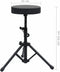 vidaXL - Keyboardstandaard - en - -kruk - zwart