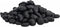 vidaXL - Kiezelstenen - gepolijst - 2-5 - cm - 10 - kg - zwart