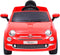 vidaXL Kinderauto Fiat 500 elektrisch rood