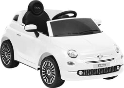 vidaXL Kinderauto Fiat 500 elektrisch wit