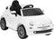 vidaXL Kinderauto Fiat 500 elektrisch wit