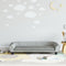 vidaXL Kinderbank 100x50x26 cm fluweel lichtgrijs