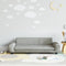 vidaXL Kinderbank 100x54x33 cm fluweel lichtgrijs