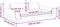 vidaXL Kinderbank 100x54x33 cm fluweel lichtgrijs