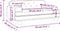 vidaXL Kinderbank 70x45x30 cm fluweel donkergrijs