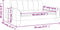 vidaXL Kinderbank 70x45x30 cm stof donkergrijs
