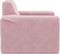 vidaXL Kinderbank zacht pluche roze