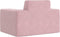 vidaXL Kinderbank zacht pluche roze
