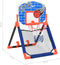 vidaXL - Kinderbasketbalset - multifunctioneel - grond - en - muur