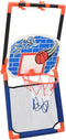 vidaXL - Kinderbasketbalset - multifunctioneel - grond - en - muur