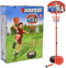 vidaXL - Kinderbasketbalset - verstelbaar - 120 - cm