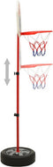 vidaXL - Kinderbasketbalset - verstelbaar - 120 - cm