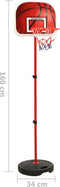 vidaXL - Kinderbasketbalset - verstelbaar - 160 - cm