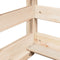 vidaXL - Kinderbed - met - bedhuis - 70x140 - cm - massief - grenenhout