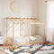 vidaXL - Kinderbed - met - bedhuis - 90x190 - cm - massief - grenenhout