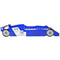 vidaXL - Kinderbed - raceauto - blauw - 90x200 - cm
