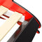 vidaXL - Kinderbed - raceauto - met - LED-verlichting - rood - 90x200 - cm
