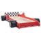 vidaXL - Kinderbed - raceauto - rood - 90x200 - cm
