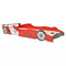 vidaXL - Kinderbed - raceauto - rood - 90x200 - cm