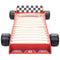 vidaXL - Kinderbed - raceauto - rood - 90x200 - cm