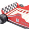 vidaXL - Kinderbed - raceauto - rood - 90x200 - cm