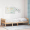 vidaXL - Kinderbed - zonder - matras - massief - grenenhout - 75x190 - cm