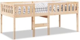 vidaXL - Kinderbed - zonder - matras - massief - grenenhout - 80x200 - cm
