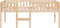 vidaXL - Kinderbed - zonder - matras - massief - grenenhout - 80x200 - cm